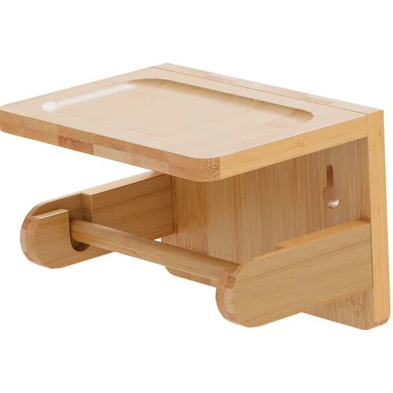 Suporte De Papel Higiênico Com Prateleira Creative Multifunc
