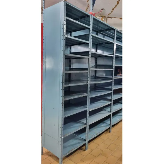 Estante Metálico 92 Cms X 50 Cms Prof X 240 Cms De Altura