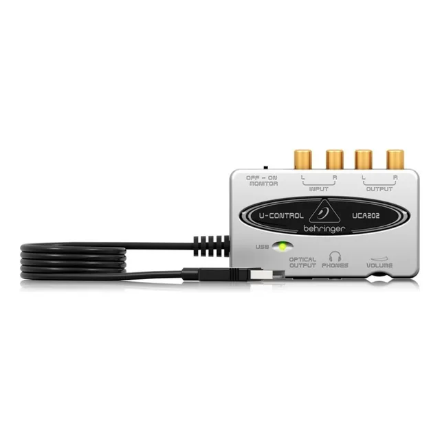 Behringer U-control Uca202 Interfaz De Audio 2x2 Digital Out