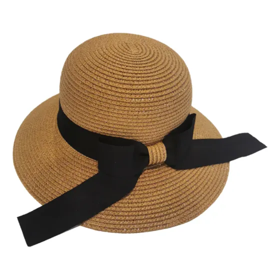 Sombrero Paja Con Lazo Cinta One