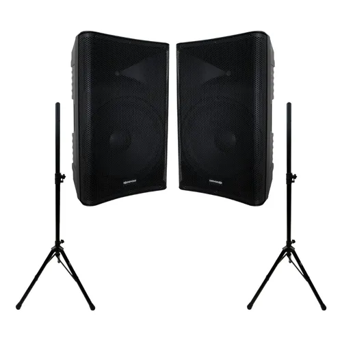Caixa Ativa Datrel 15 Polegadas 500W RMS com Bluetooth e Driver