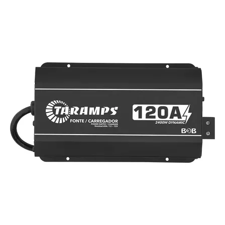 Fonte Taramps BOB 120A para Som Automotivo e Caixa Bob Bivolt