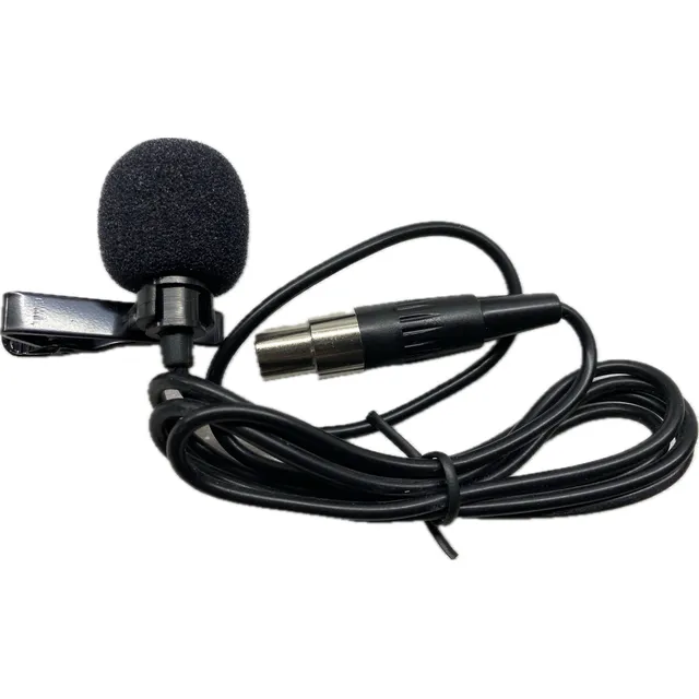 Microfone De Lapela Lyco Lvm-01 C/ Plug Mini Xlr Novo Origin