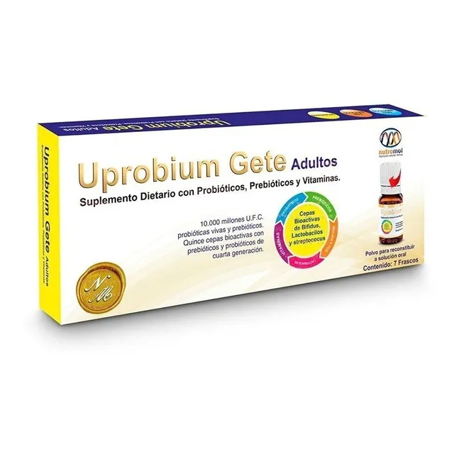 Uprobium Gete Adultos X 7 Frascos 