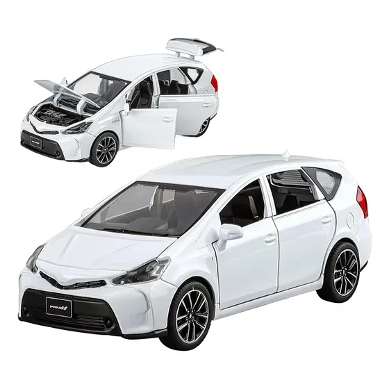 Coche De Juguete Toyota Prius 1:32 Con Luz Y Sonido