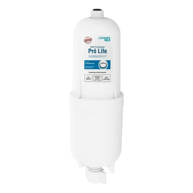 Filtro Refil Planeta Água 1013a Pro Life Compativel Purificador Soft Everest Star Slim Fit Baby E Plus Branco