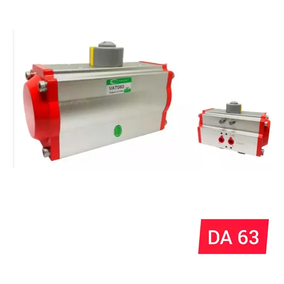 Actuador Neumático Rotativo 180 Doble Efecto Modelo Vat063
