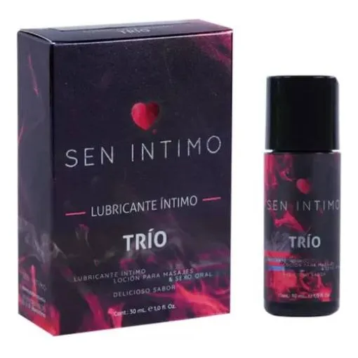 Lubricante Sen Intimo Trio Aceite Masajes Y Sexo Oral 3 En 1 Sabor Chocolate