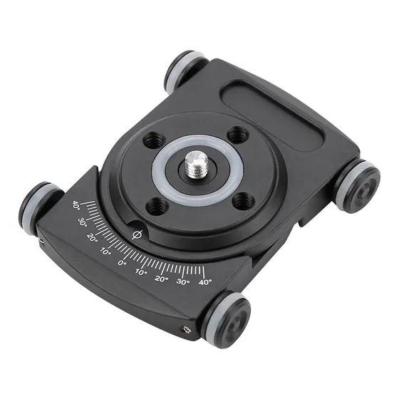 Fy-01 Tampo De Mesa Dolly Car Roller Desktop Video Rail Trac