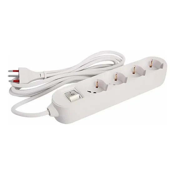 Alargue Zapatilla Conatel 3 Metros 4 Schuko 