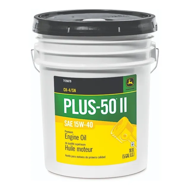 Aceite De Motor Plus 50 Il John Deere Sae 15w- 40 Ck-4/ Sn 
