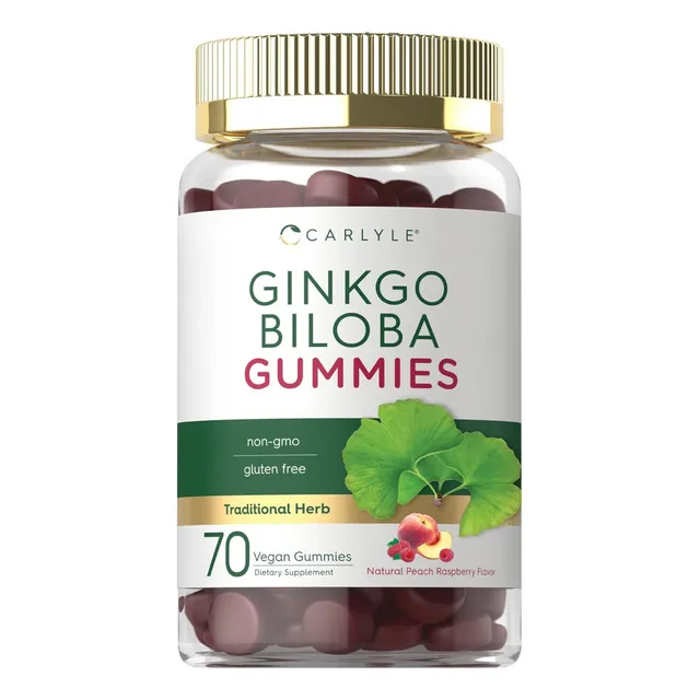 Ginkgo Biloba Carlyle 70 Gomitas Veganas