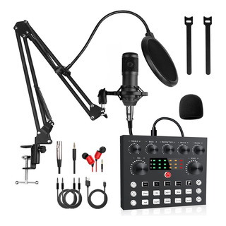 Kit De Micrófono, Kit De Micrófono De Condensador For Usb Kit De Micrófono, Kit De Micrófono De Condensador For Usb