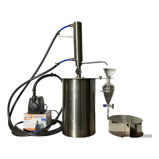 Destilador Para Extraer Aceites Esenciales De 9lts (2 Kg)