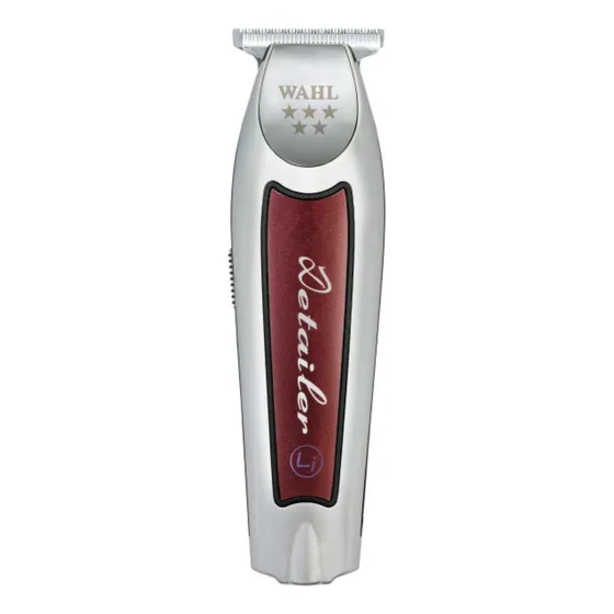 Recortadora Wahl Professional 5 Star Cordless Detailer Li plata y roja