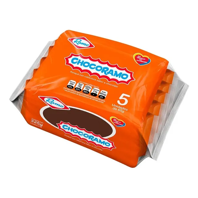 Ponque Chocoramo Tradicional X5 - g a $8
