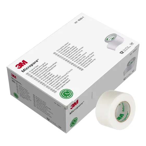 Adhesivo 3m Micropore 1  X 9m 1530-1