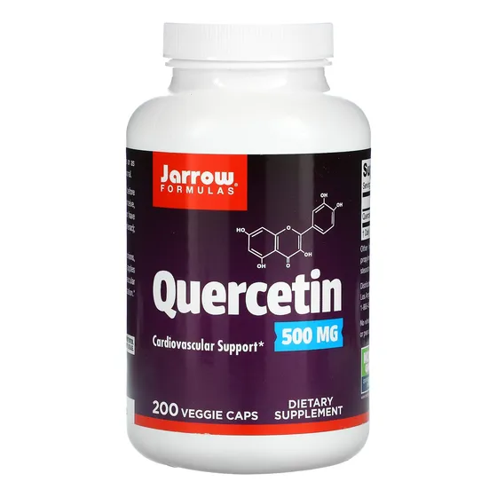 Cápsulas Vegetarianas De Quercetina De Jarrow Formulas, 500 