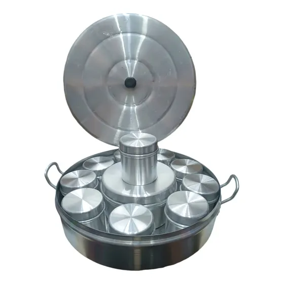 Mini Quesillera De Aluminio, Pack  12 Piezas