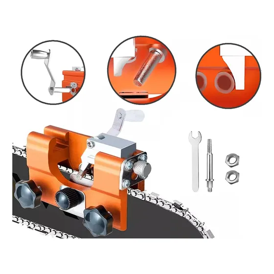 Afilador De Cadena Para Motosierra Manual Premium 4 A 22 