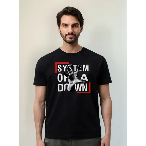 Remera System Of A Down 05 (negra:) Ideas Mvd