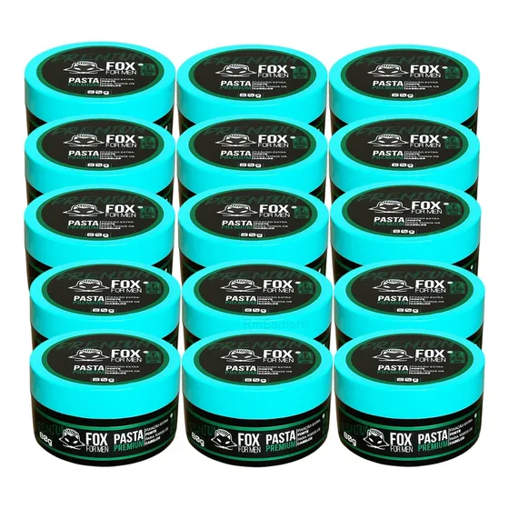 15 Pasta Modeladora Fox For Men Atacado Escolha Os Tipos