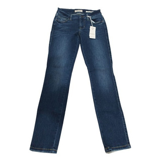 Jeans Power Curvy Guess Azul Oscuro Logo Metal Jeans Power Curvy Guess Azul Oscuro Logo Metal