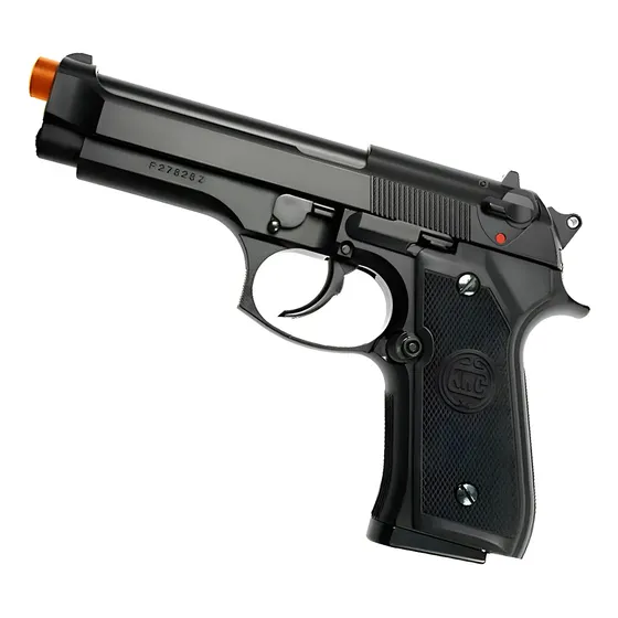 Pistola Rossi Melal Kwc M92 Airsoft 6mm Spring Preto 6 Mm