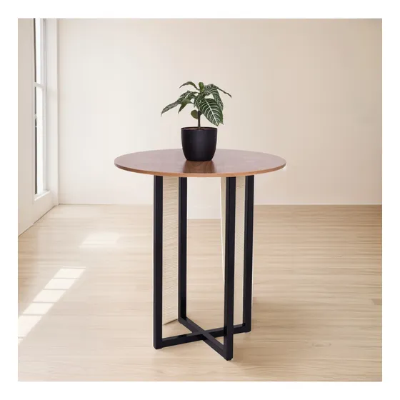 Mesa Redonda Pequena 60cm Para Sacadas Varandas Bar Bistrô 