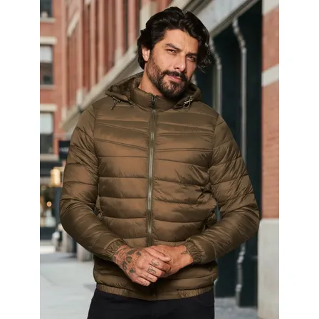 Jaqueta Masc. Nylon Peluciado Broken Rules 560109 Militar P Lisa