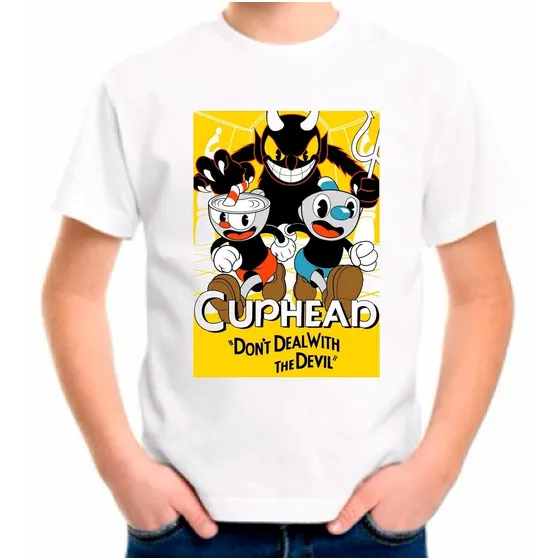 Remera Cuphead