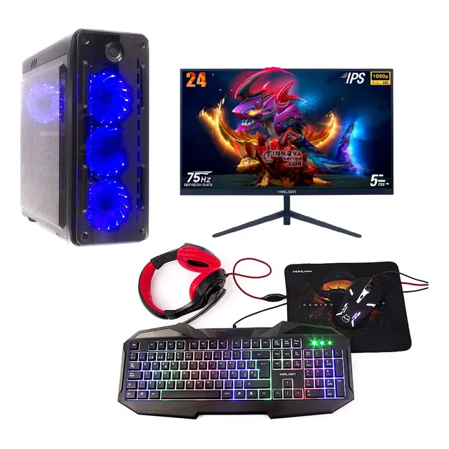 Pc Gamemax Core I5 4440/ssd 500gb/gtx 750ti/ Ram 16gb Ddr3