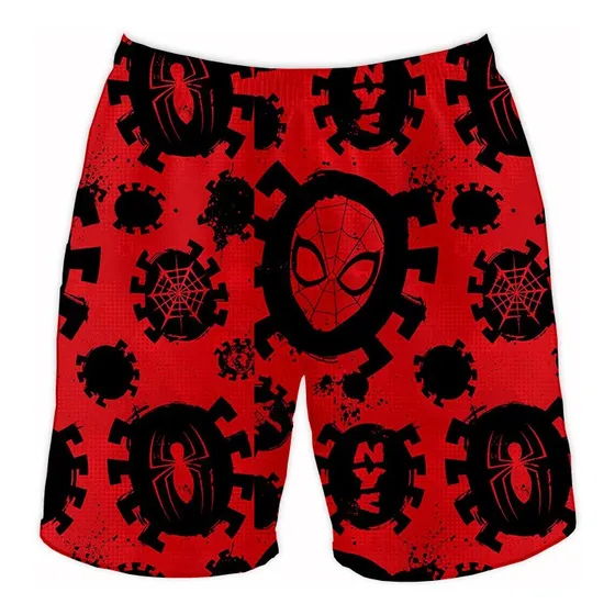 Short Spiderman Marvel Hombre Araña Niños