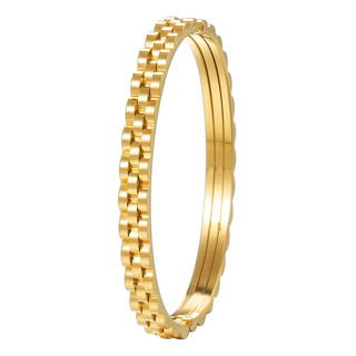 Brazalete De Acero Inoxidable Geometric Linger Bracelet Brazalete De Acero Inoxidable Geometric Linger Bracelet