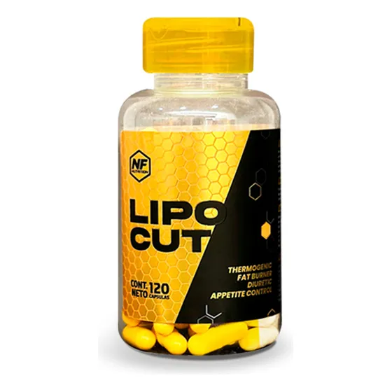Lipo Cut Quemador Termogénico X120 Caps 30 Serv-nf Nutrition Sabor Neutro