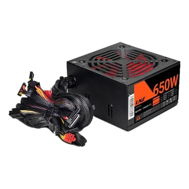 FUENTE DE ALIMENTACIÓN PARA PC LNZ XT650-PS 650W NEGRA