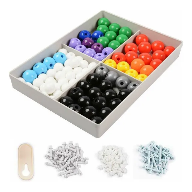 Kit De Maqueta Química Orgánica Colorido (239 Piezas) Molecu