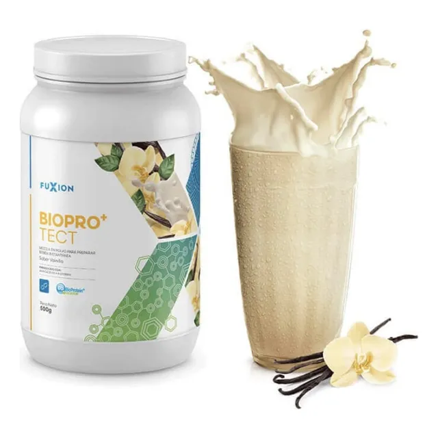 Biopro+tect Fuxion Activa Tus Defensas Pote 500 Gr. Vainilla