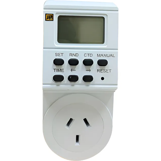 Timer Digital Programable Temporizador Enchufable 10amp 1650