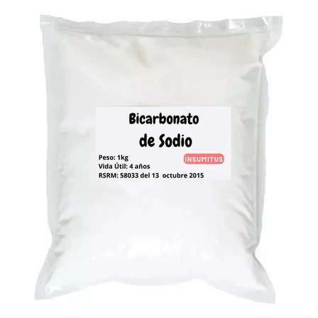 Bicarbonato De Sodio Bolsa De 1kg