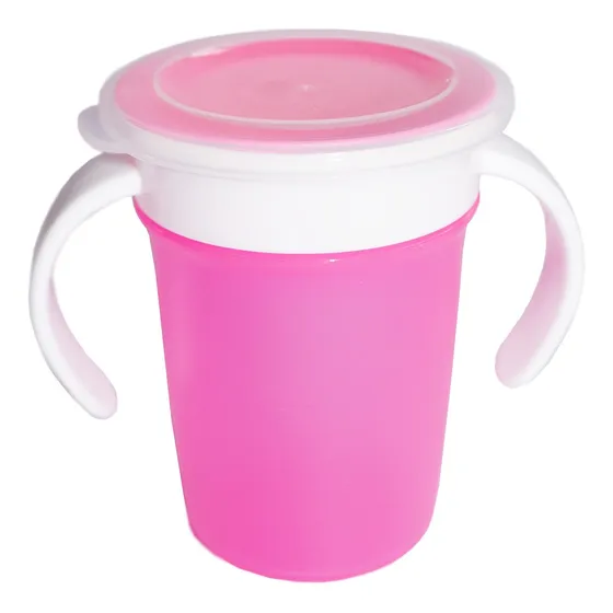 Vaso Bebé Anti Derrame 360 Miracle. Varios Colores