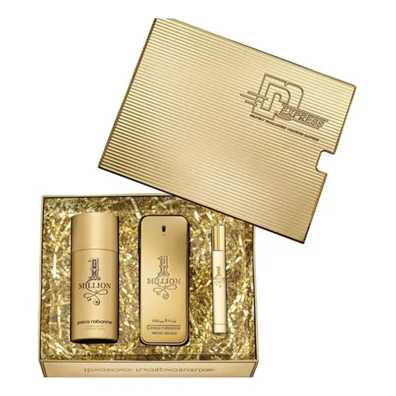 1 Million Edt 100 Ml + Deso 150 Ml + 10 Ml Set 3 Pcs