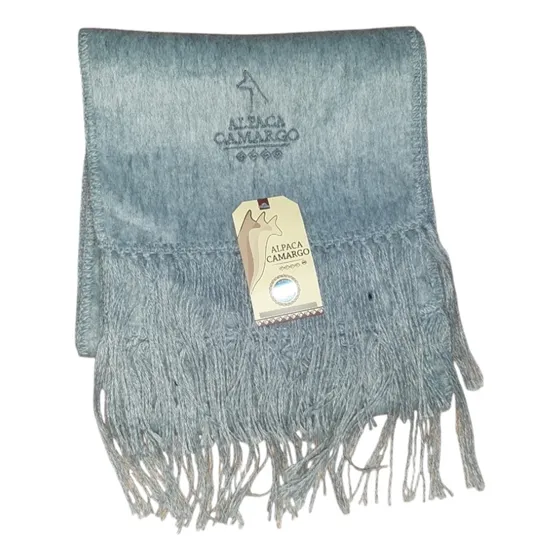 Bufanda Unisex Lana De Alpaca (camargo).