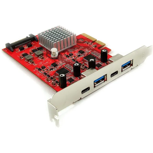 Ableconn Pex-ub160 Usb 3.2 Gen2 (10 Gbps) Tarjeta Pcie 3.0 D
