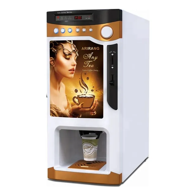 Máquina De Hacer Café Oferta, Con Monedero,3 Tipos De Bebida