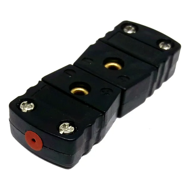 Plug Conector Para Termopar Tipo J - Macho E Fêmea