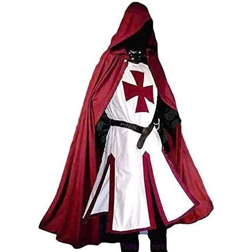 Disfraz De Túnica Medieval Los Caballeros De Los Templarios