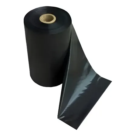 Foto de Lona Plastica Preta Rolo 4 X 100m Plastica Rf 100micras