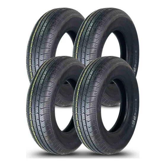 Kit 4 Pneus 175/75r13 Aro 13 R13 Hifly 77h Hf261 Novos 0km