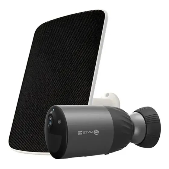 Camara Ip Wifi Ezviz Con Bateria Bc1c +panel Solar 1080p 2mp